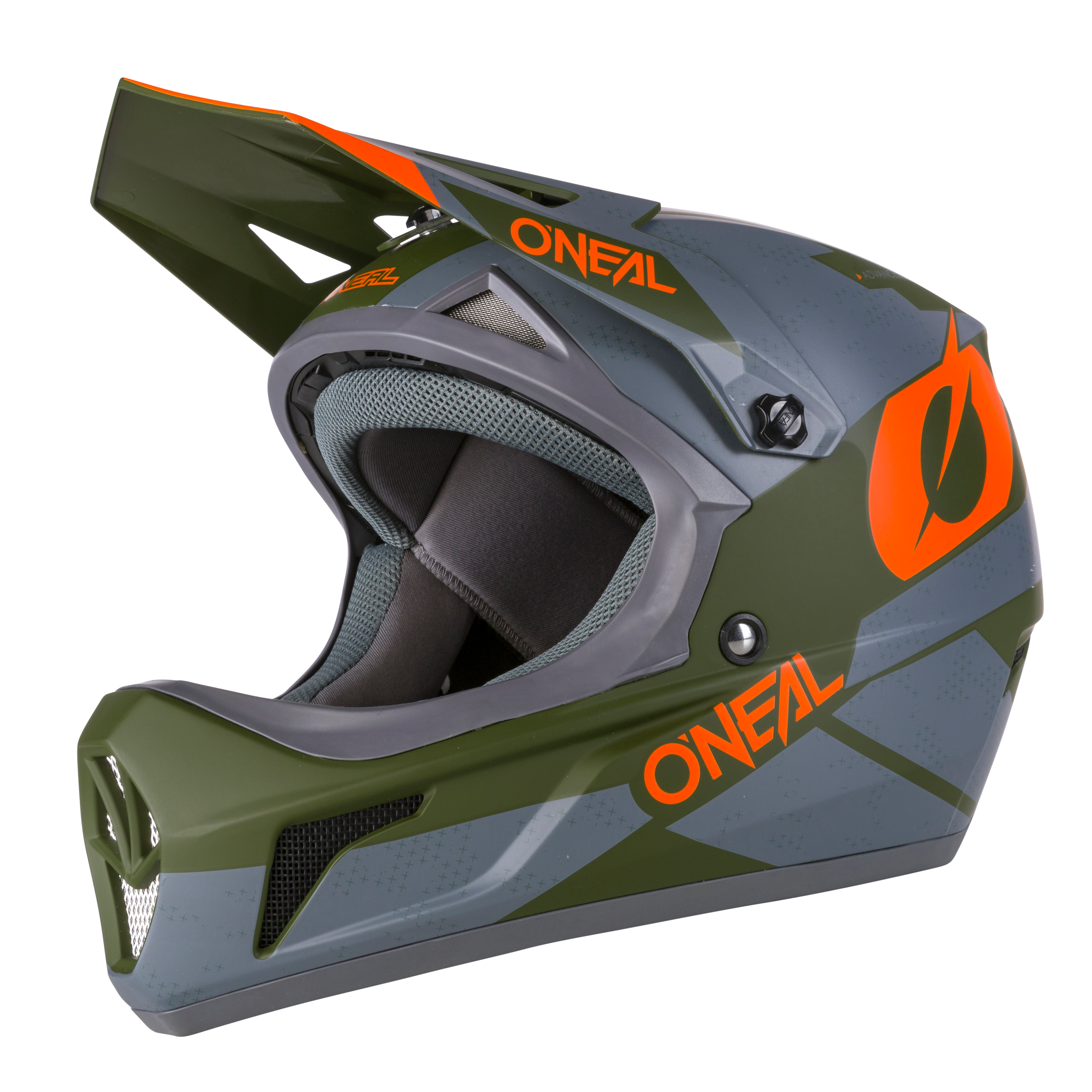 O'Neal SONUS Deft Helmet | GRAY/OLIVE - CYCLING