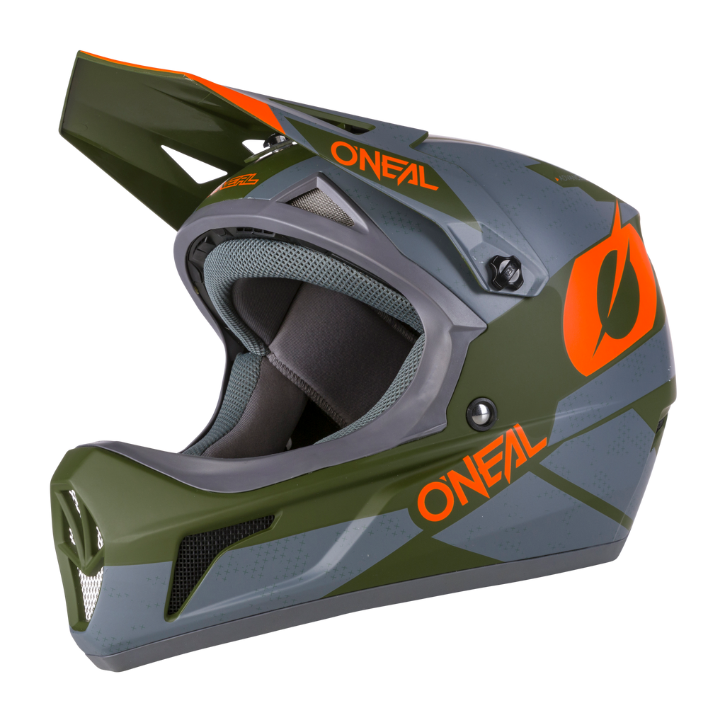 O'Neal SONUS Deft Helmet | GRAY/OLIVE - CYCLING