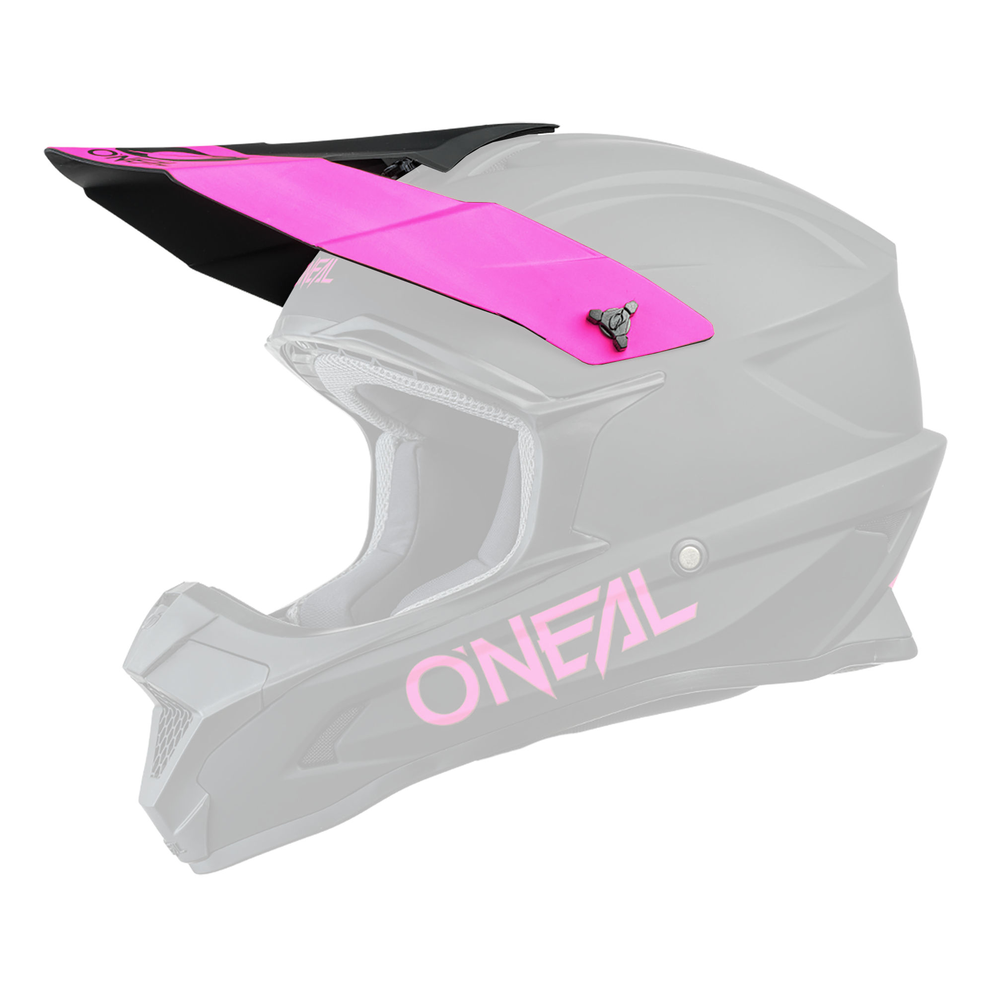 Replacement Youth 1 SRS Black/Pink Helmet Visor undefined