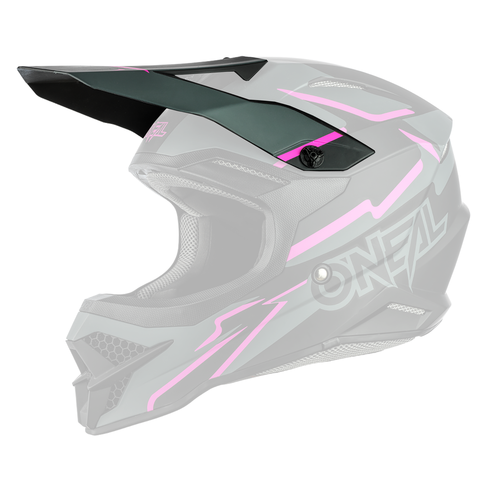 O'Neal Replacement 3 SRS Voltage Black/Pink Helmet Visor