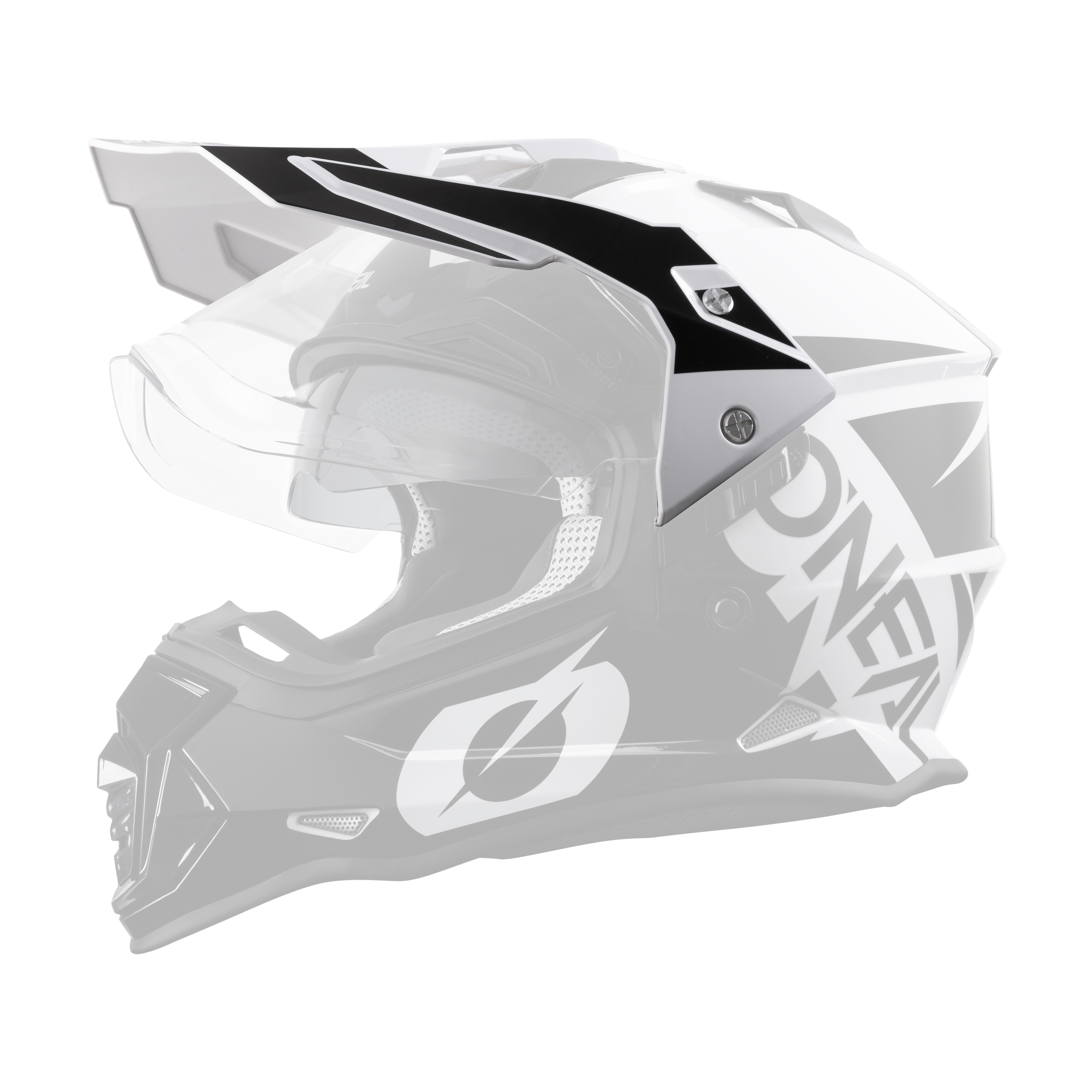 O'Neal Replacement Sierra R Black/White Visor