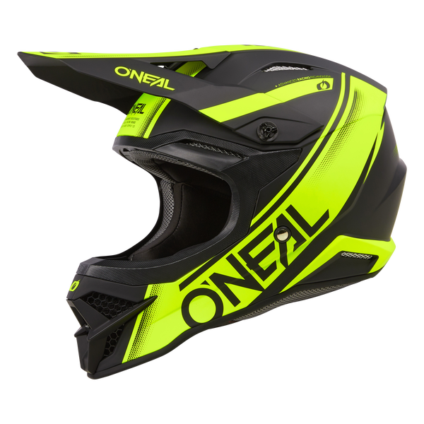 3 SRS Racewear V.24 Helmet Black/Neon