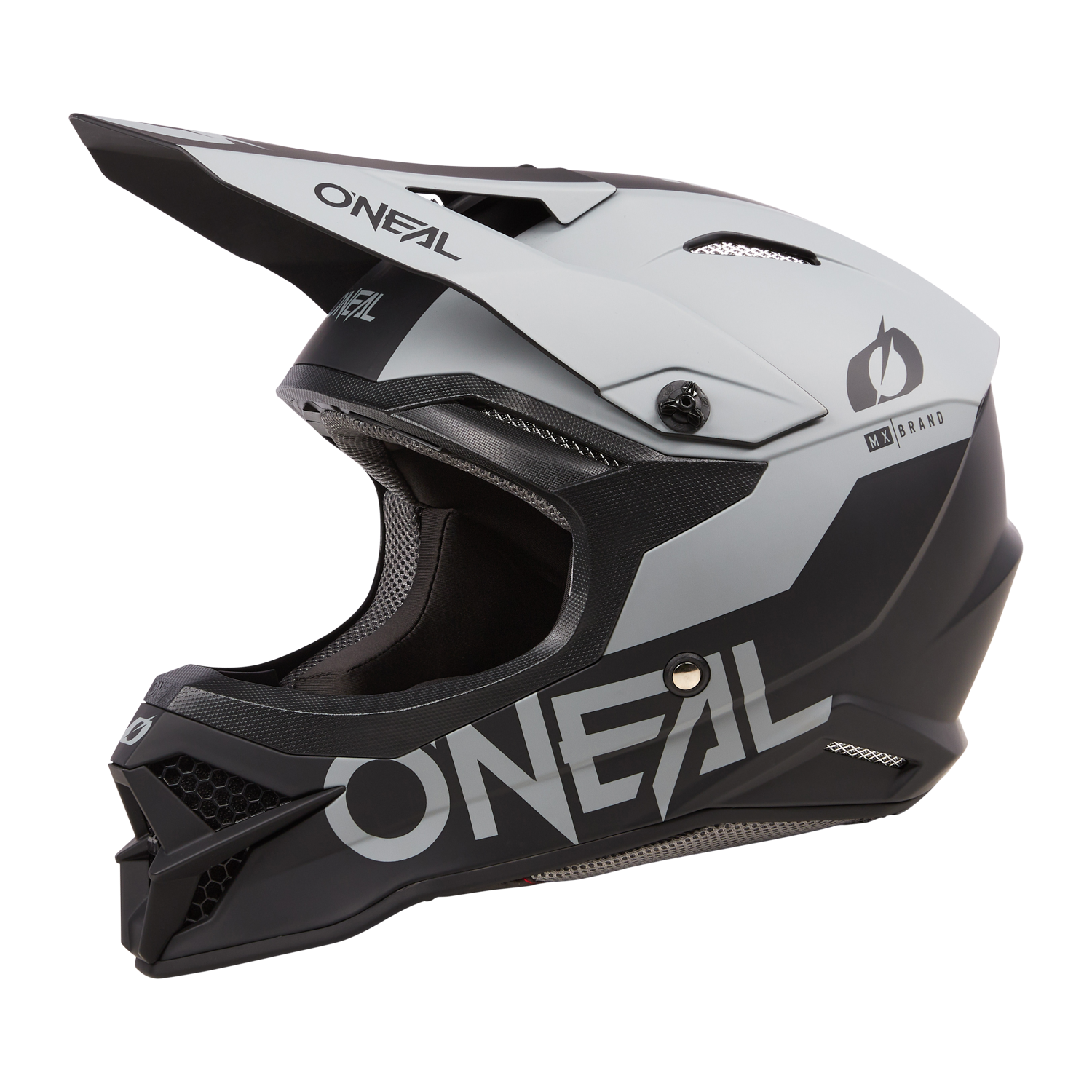 O'Neal 3 SRS Solid Helmet Black/Cement
