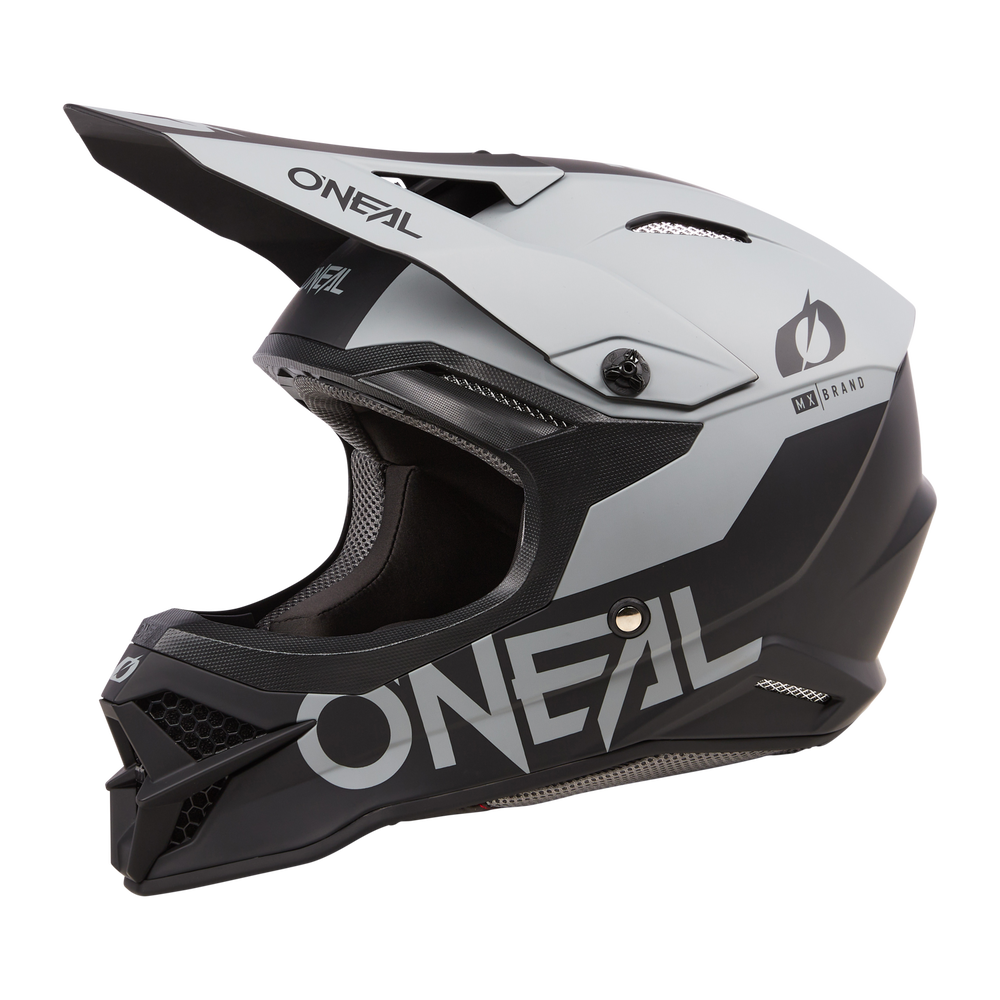 O'Neal 3 SRS Solid Helmet Black/Cement