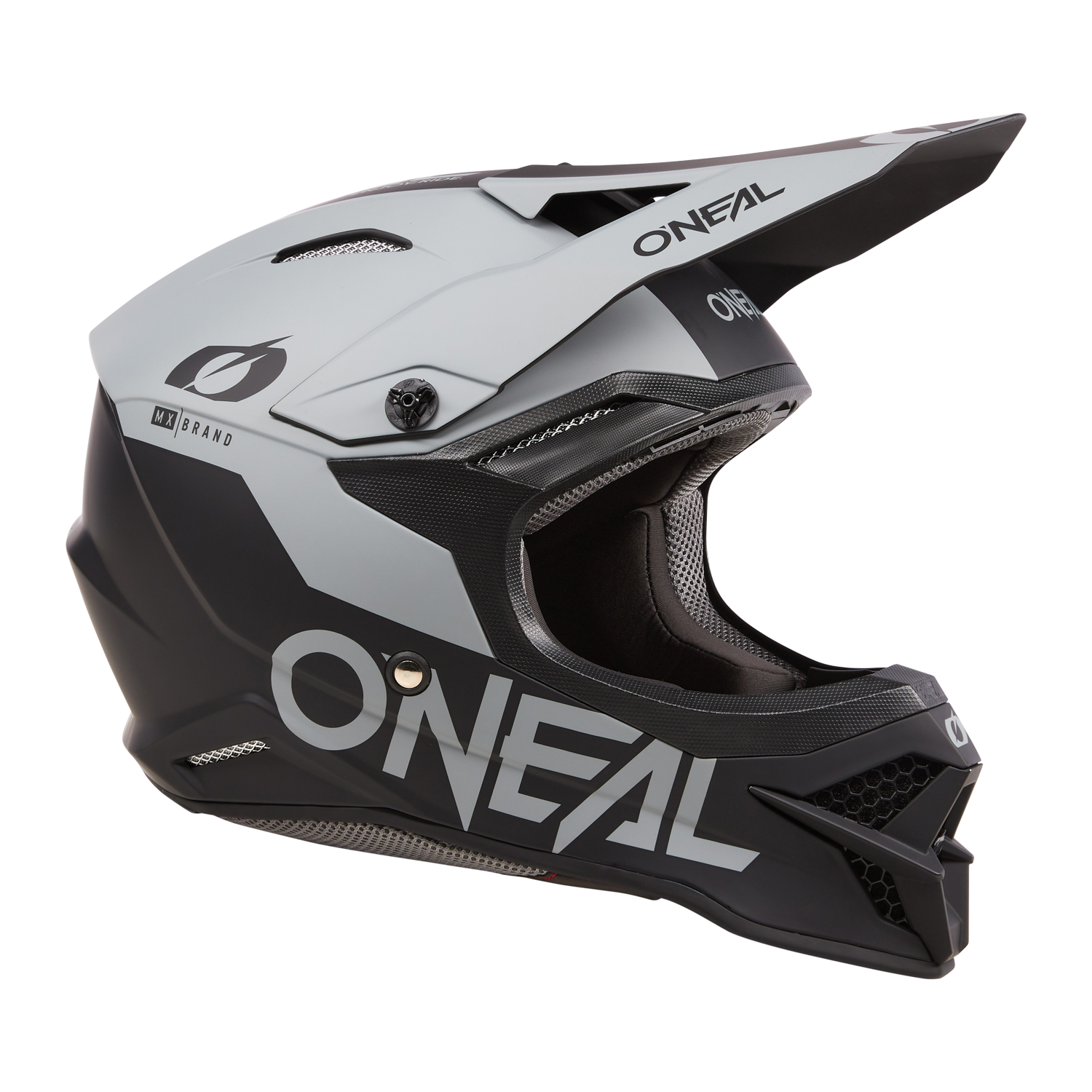 O'Neal 3 SRS Solid Helmet Black/Cement