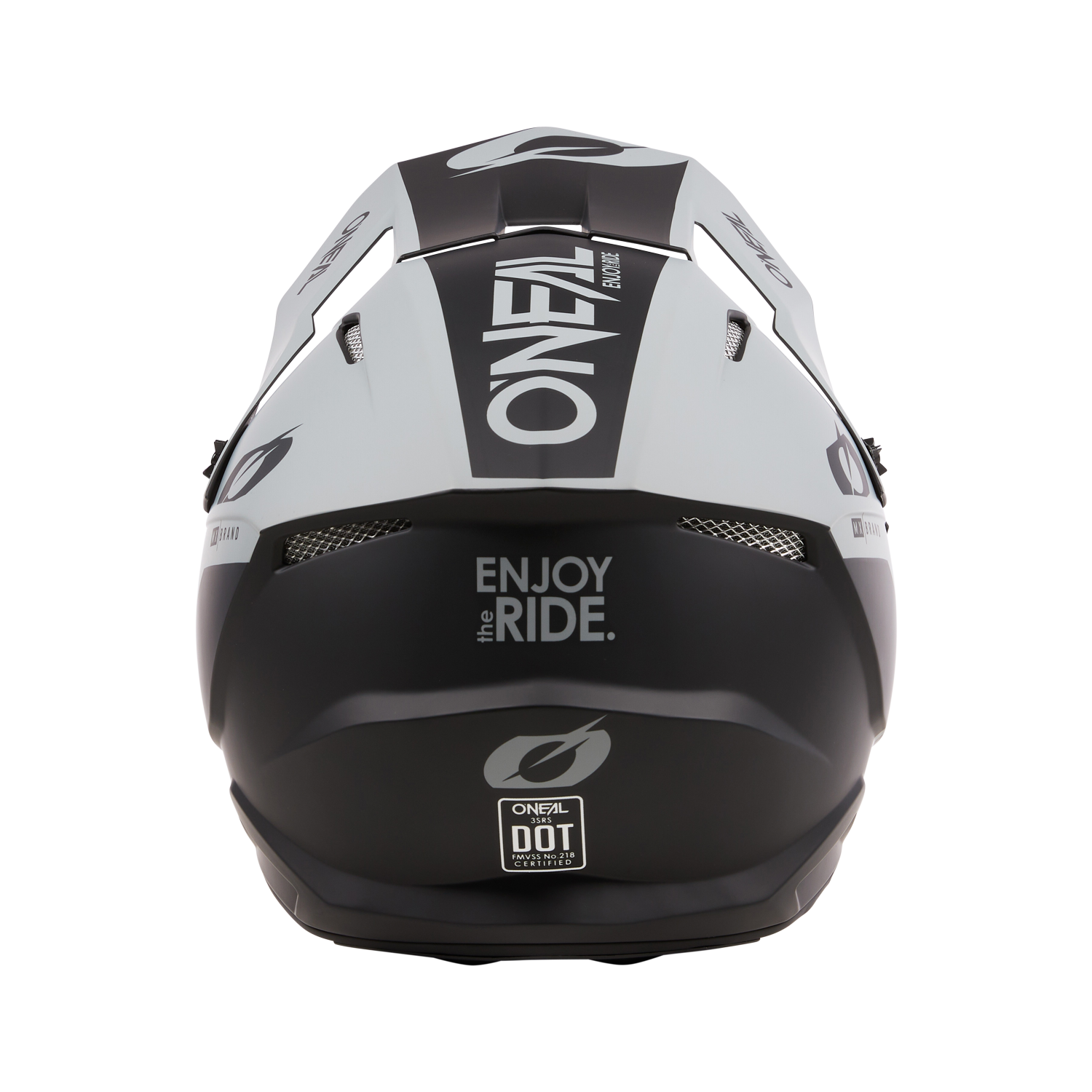 O'Neal 3 SRS Solid Helmet Black/Cement