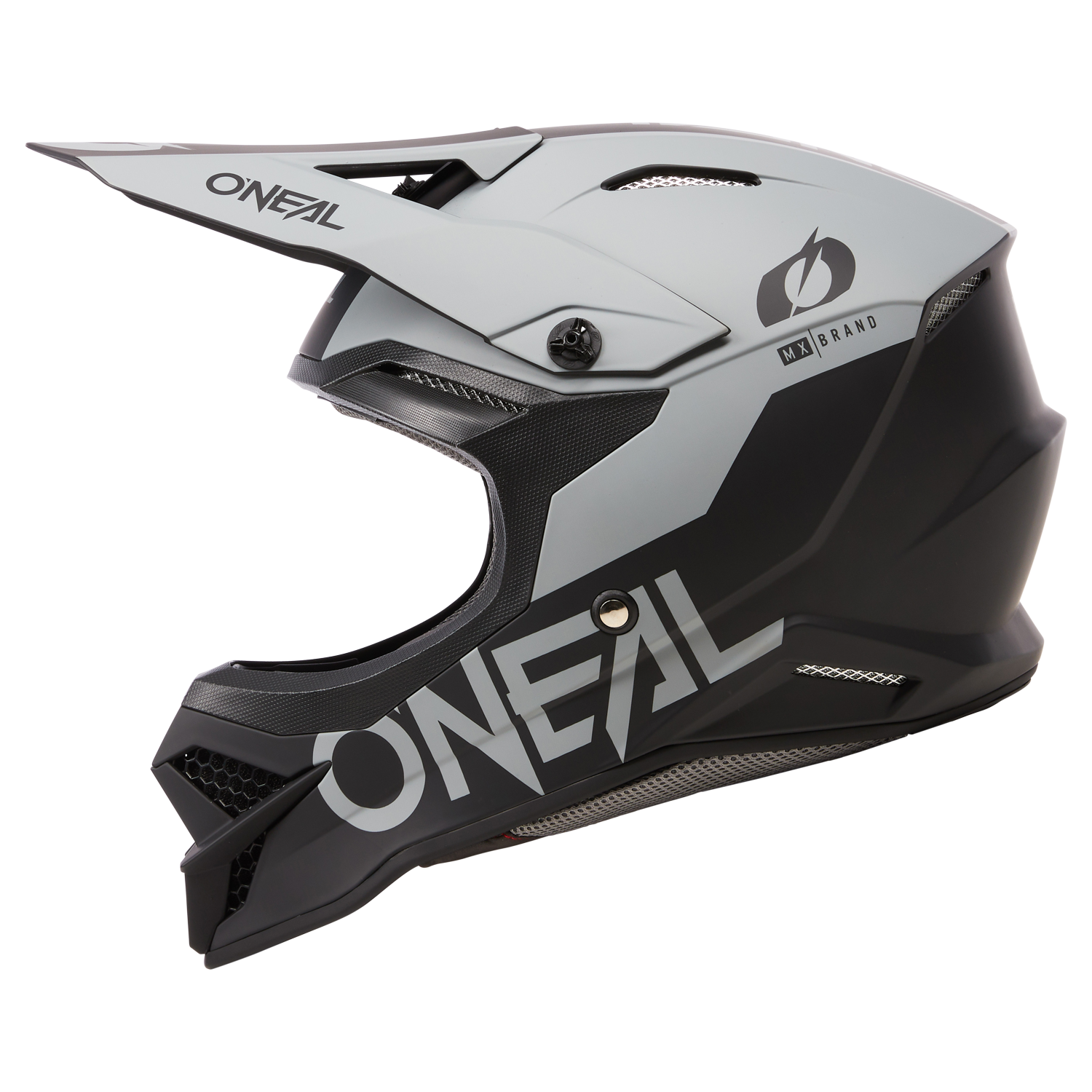 O'Neal 3 SRS Solid Helmet Black/Cement