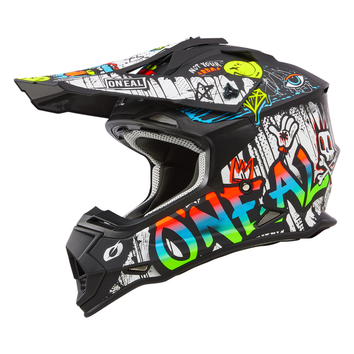 2 SRS Youth Rancid Helmet Multi