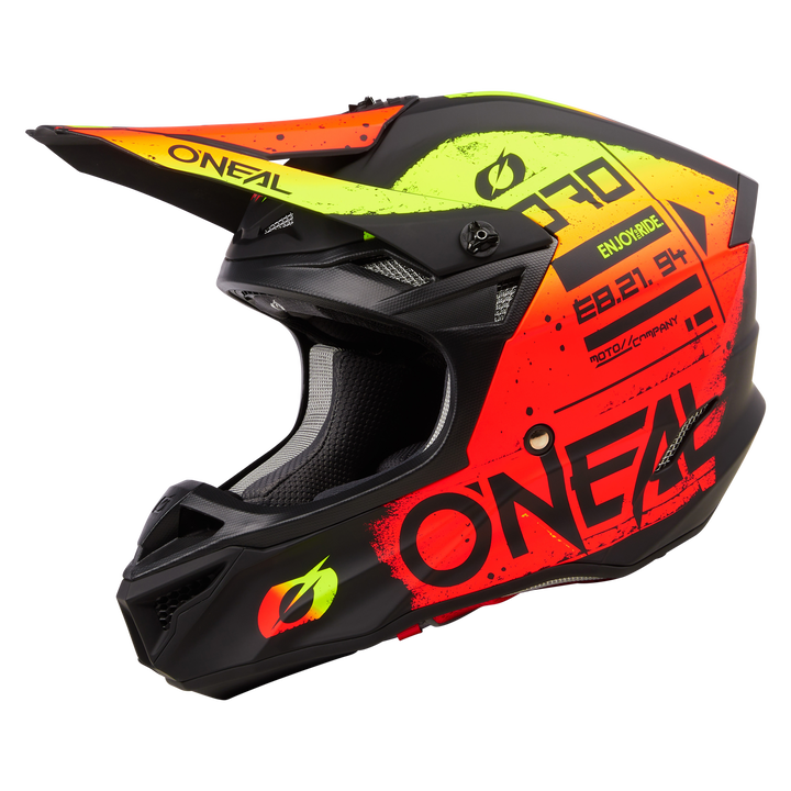 5 SRS Scarz Helmet Black/Red