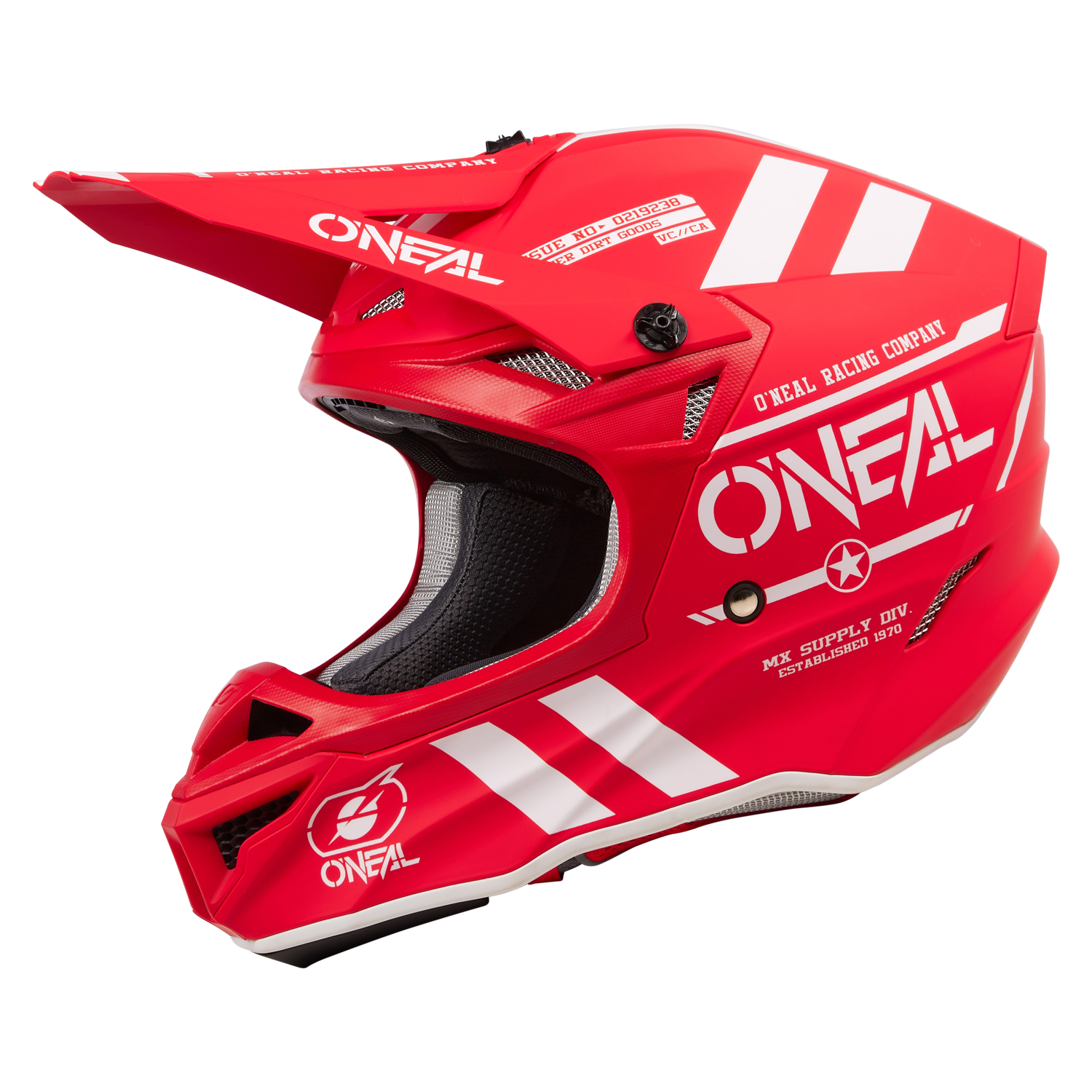 O'Neal 5 SRS Warhawk Helmet Red