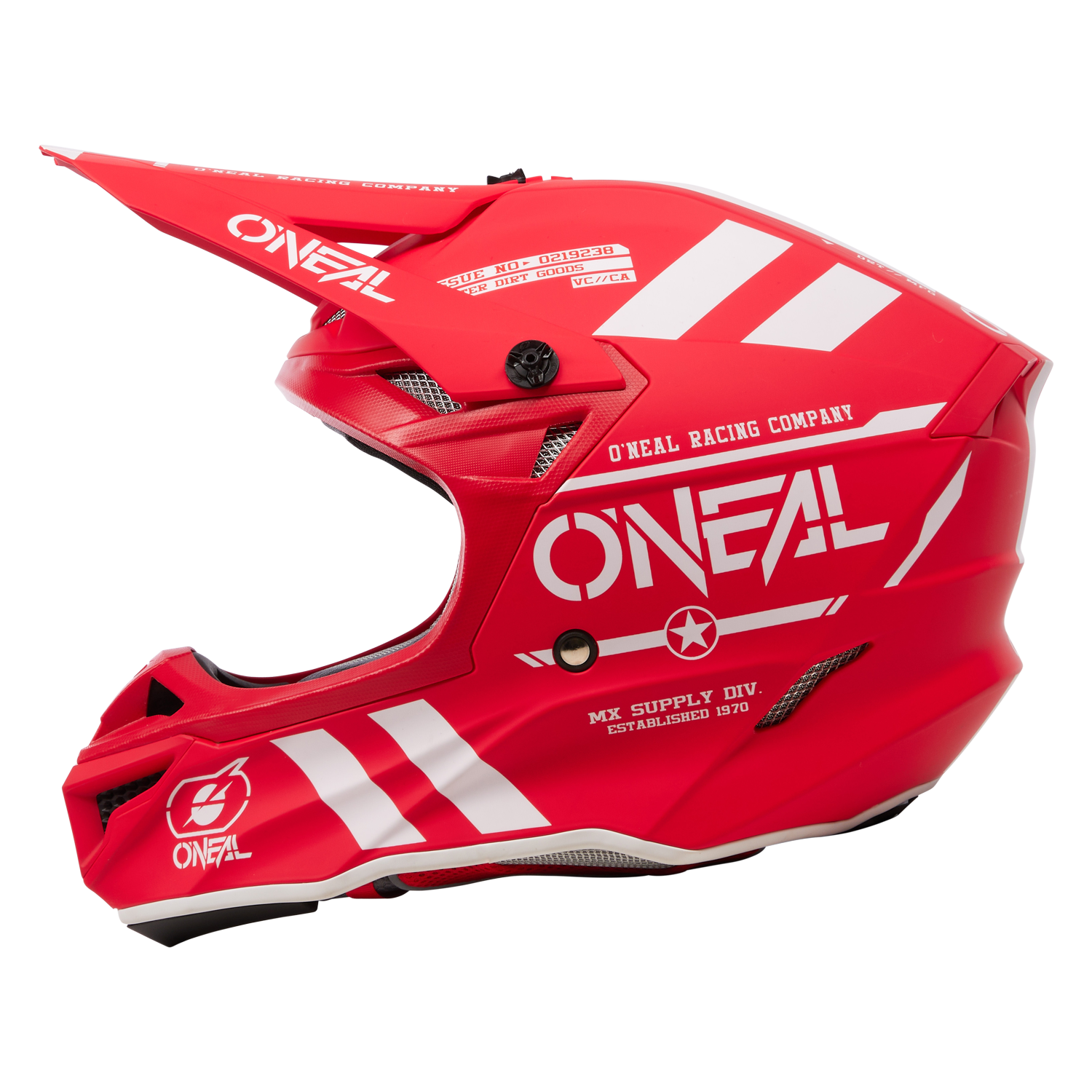 O'Neal 5 SRS Warhawk Helmet Red