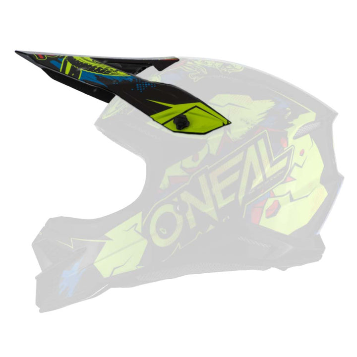 Replacement 3 SRS Villain Neon Visor