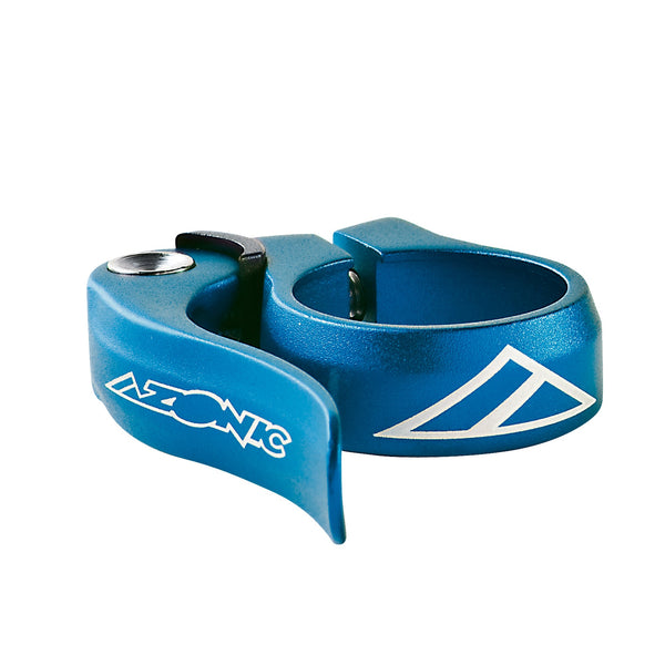 Azonic Q/R Seat Post Clamp Blue 34.9