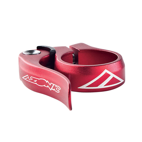 Azonic Q/R Seat Post Clamp Red 31.8