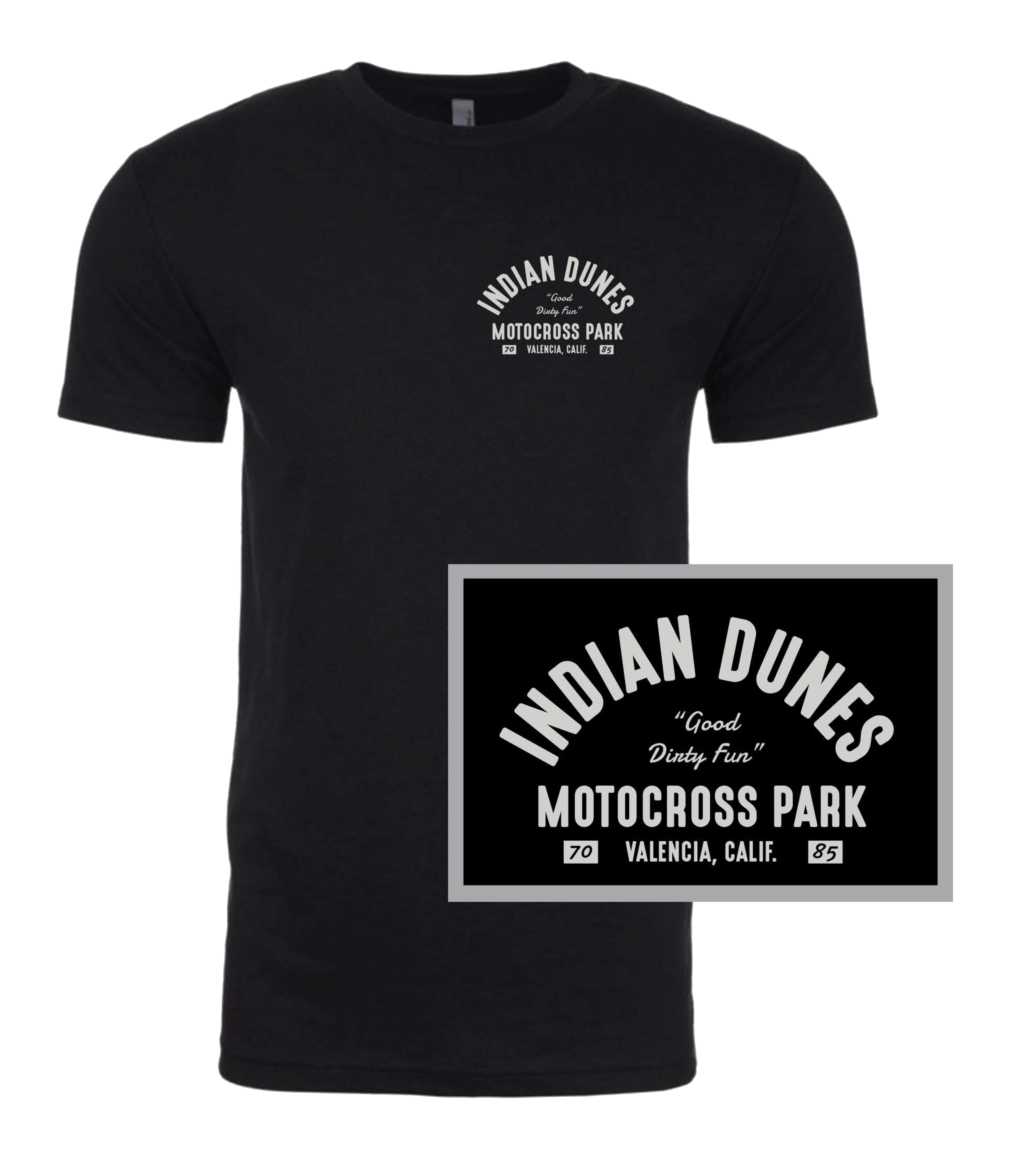 INDIAND Valencia T-Shirt Black