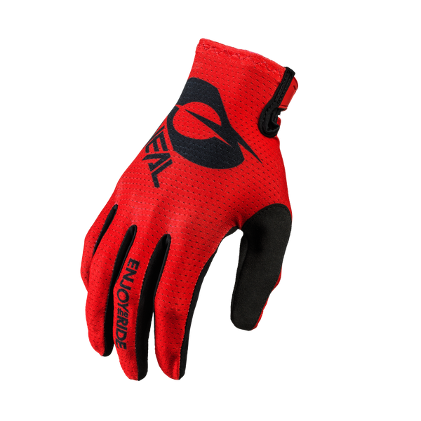 Matrix Stacked Glove Red