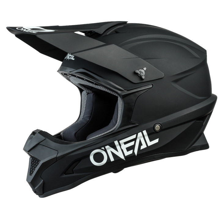 1 SRS Solid Helmet Black