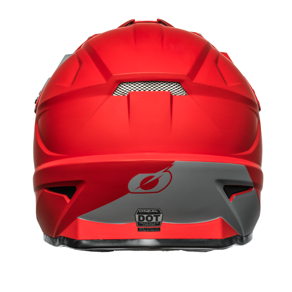 O'Neal 1 SRS Solid Helmet Red