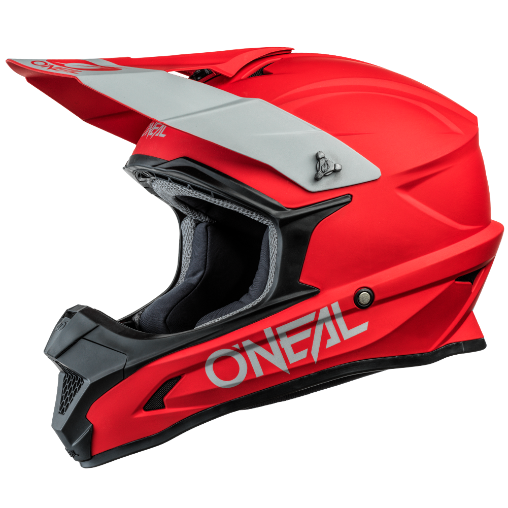 O'Neal 1 SRS Solid Helmet Red