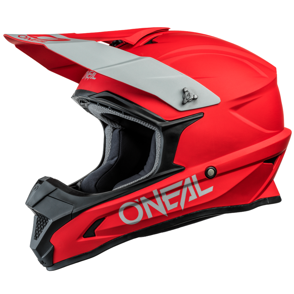 O'Neal 1 SRS Solid Helmet Red