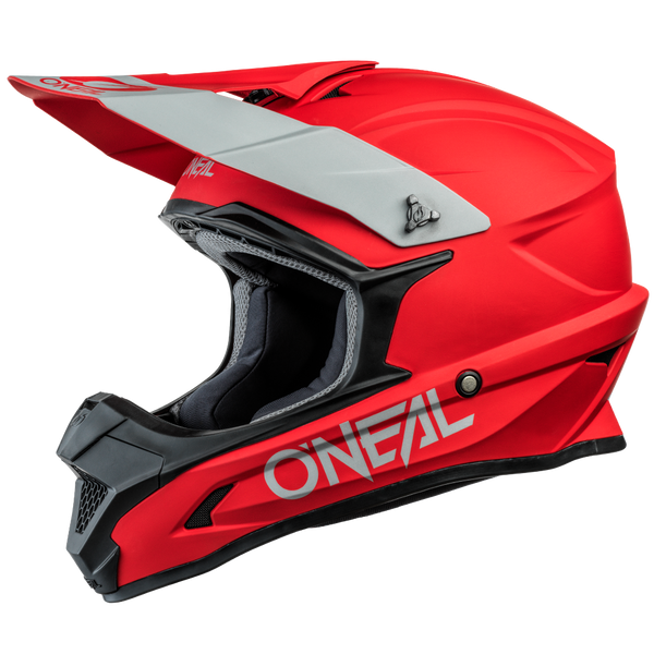 1 SRS Solid Helmet Red