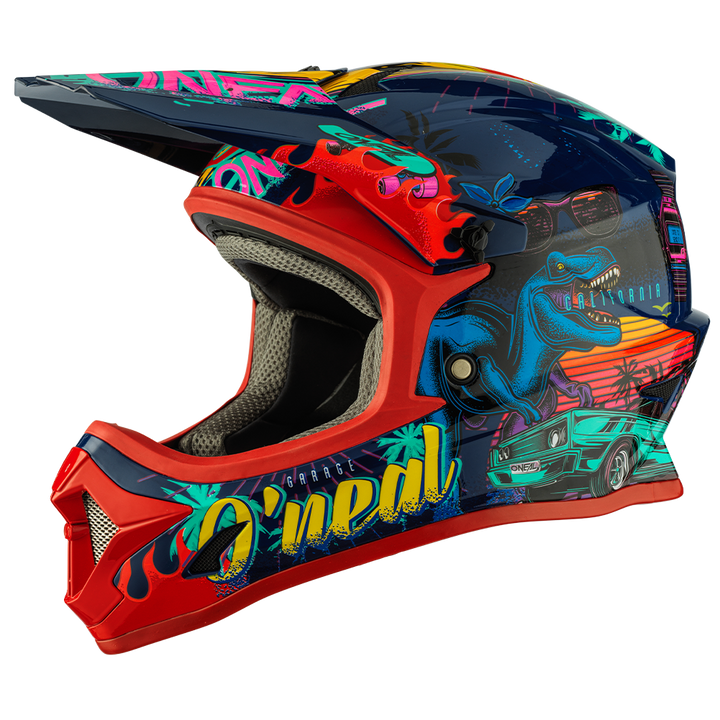 1 SRS Youth Solid Helmet Rex