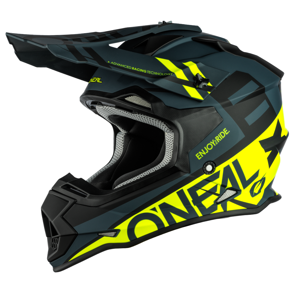 O'Neal 2 SRS Spyde Helmet Black/Hi-Viz