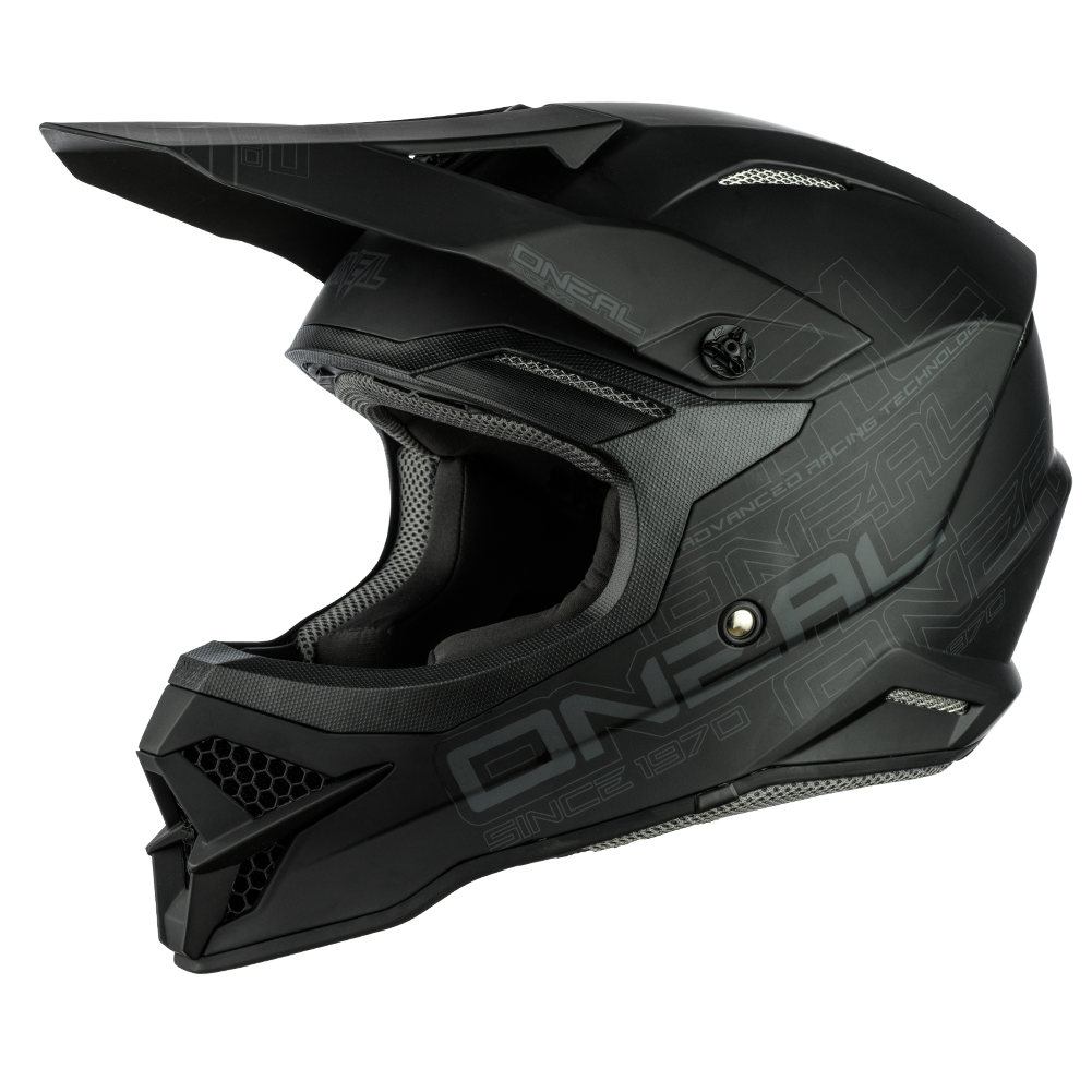 O'Neal 3 SRS Flat 2.0 Helmet Black