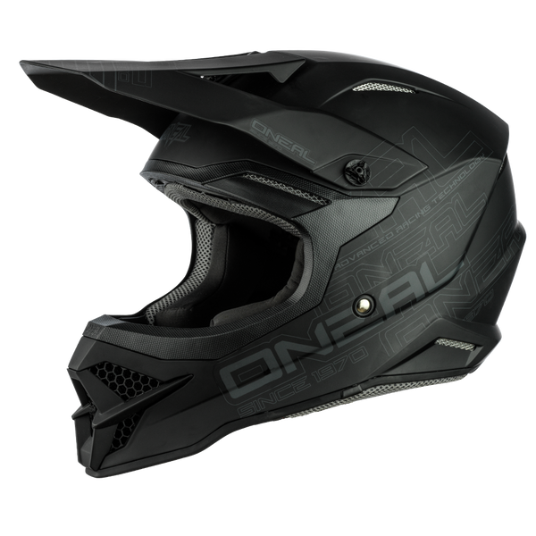 3 SRS Flat 2.0 Helmet Black