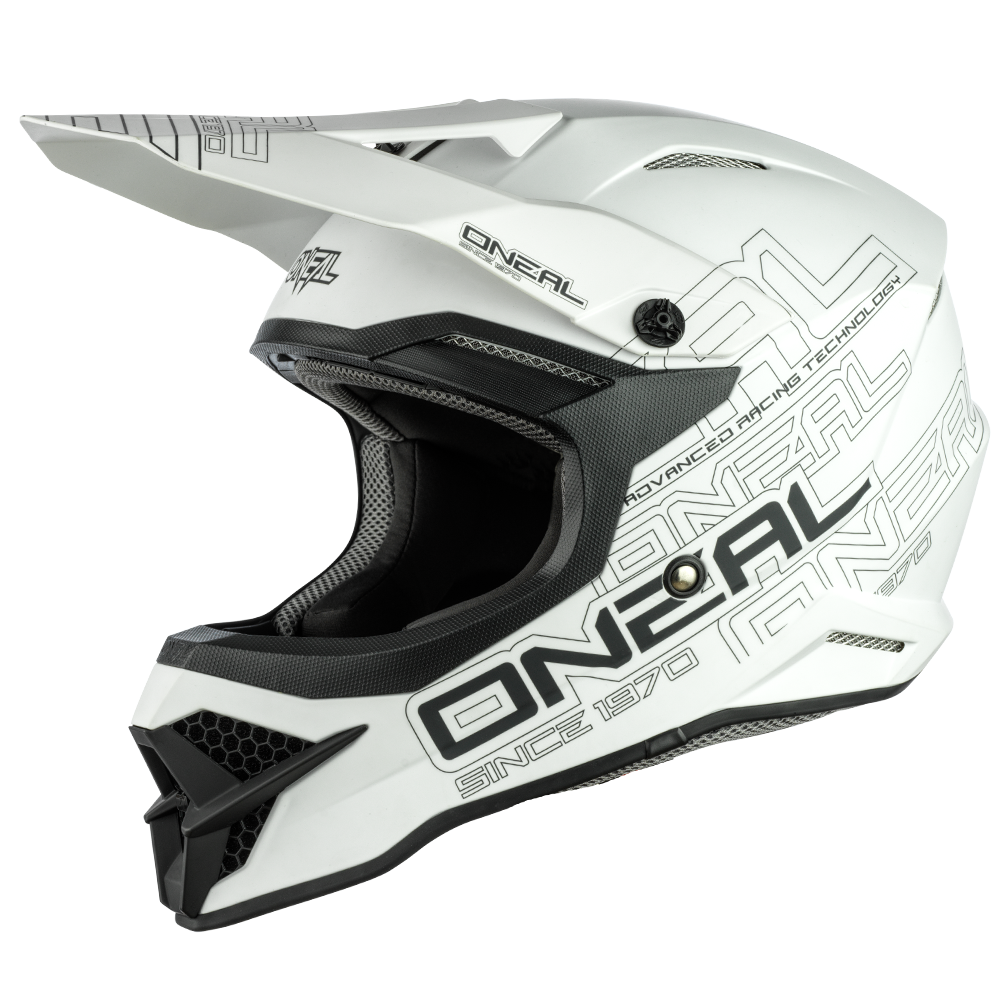 O'Neal 3 SRS Flat 2.0 Helmet White