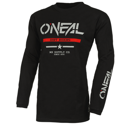 O'NEAL Youth Element Squadron Cotton Jersey Black/White S