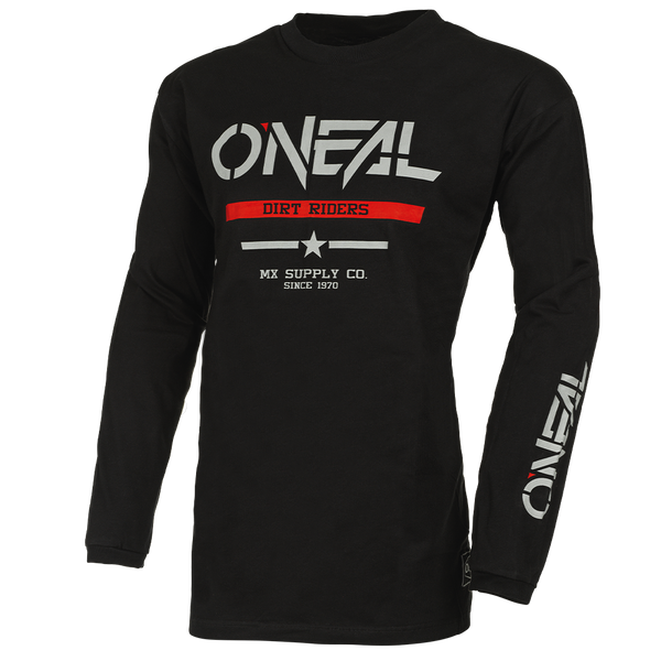 O'NEAL Youth Element Squadron Cotton Jersey Black/White