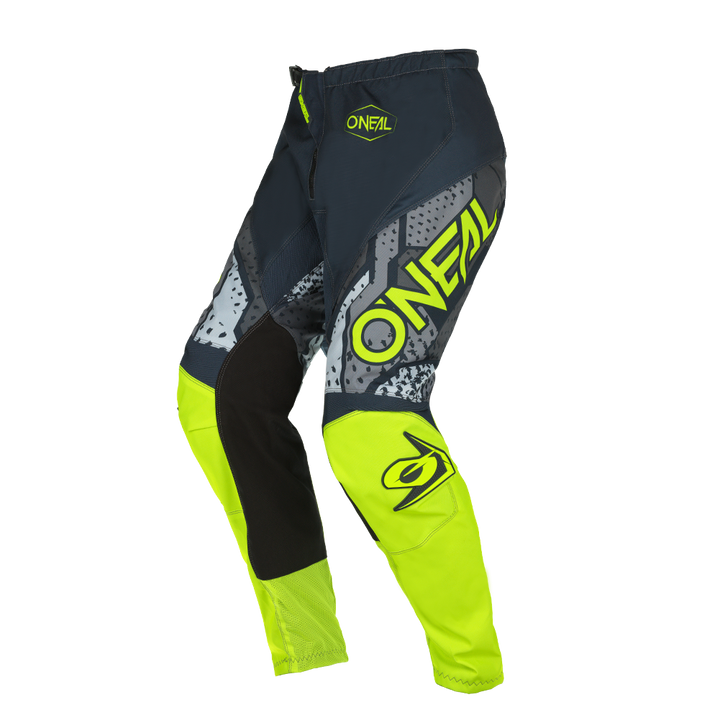 O'NEAL Element Camo Pant Gray/Neon Yellow