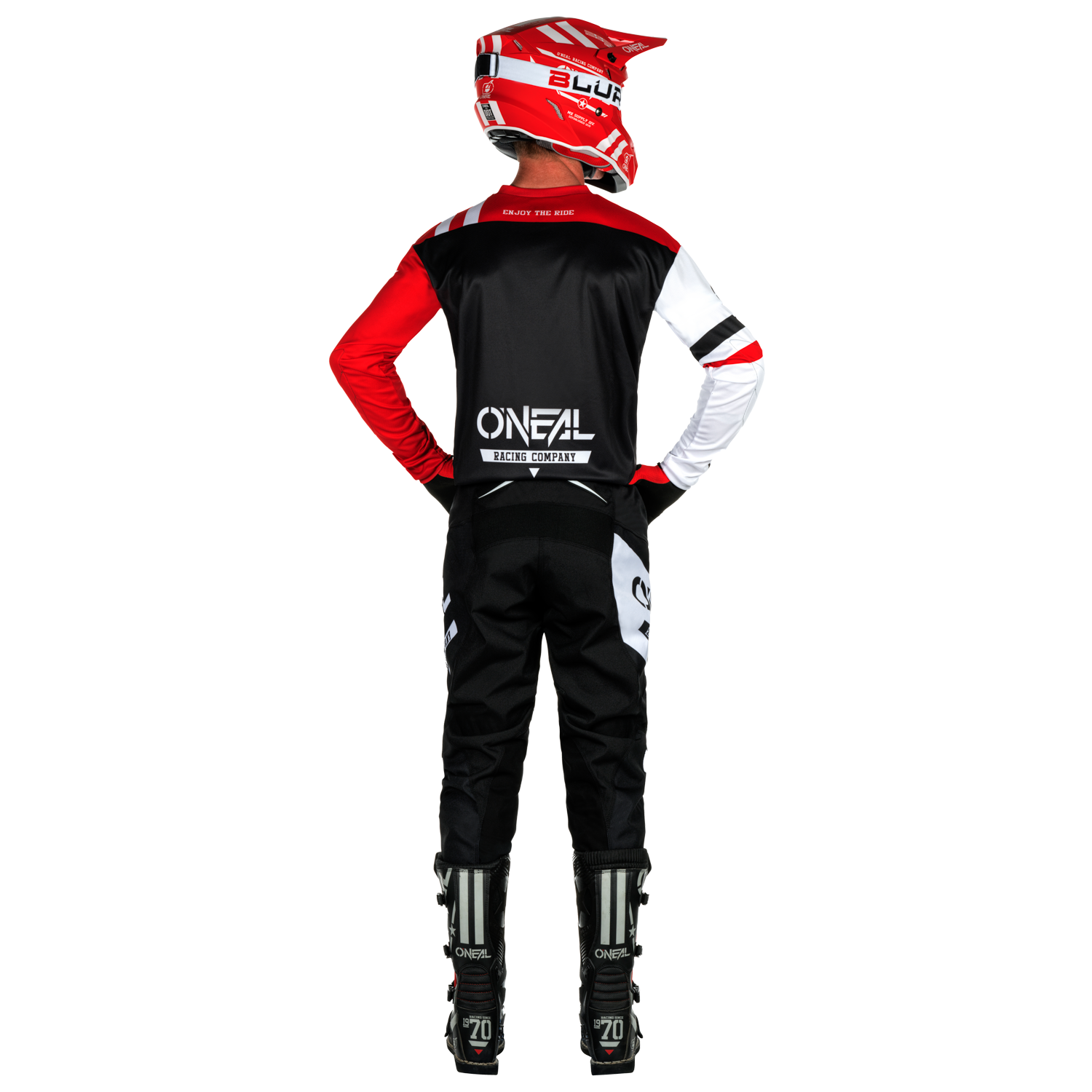 O'NEAL Element Warhawk Jersey Black/White/Red