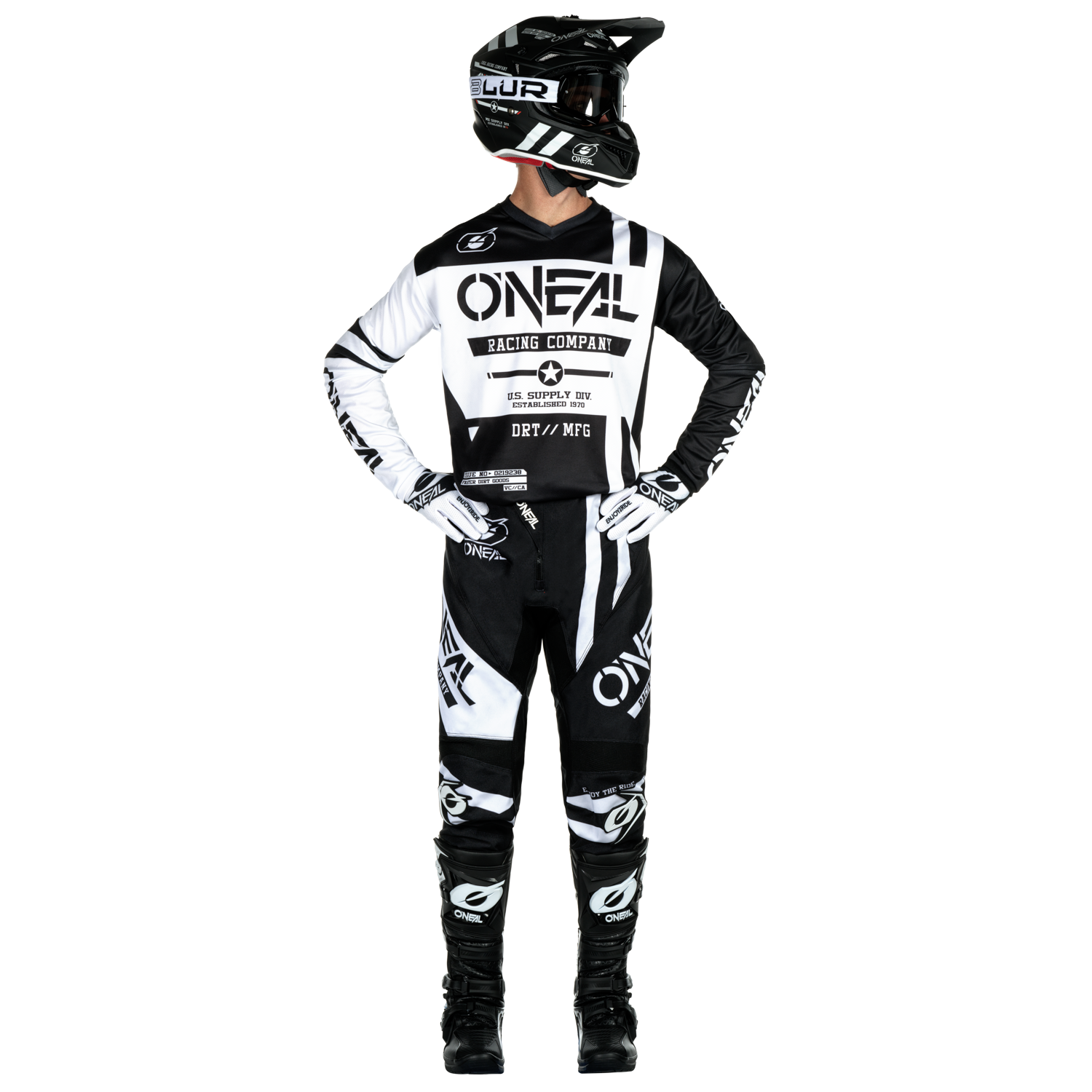 O'NEAL Element Warhawk Pant Black/White
