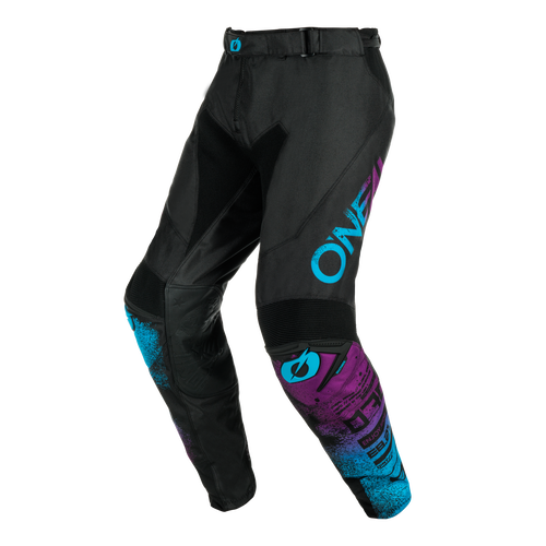 Mayhem Scarz Pant Black/Blue 36