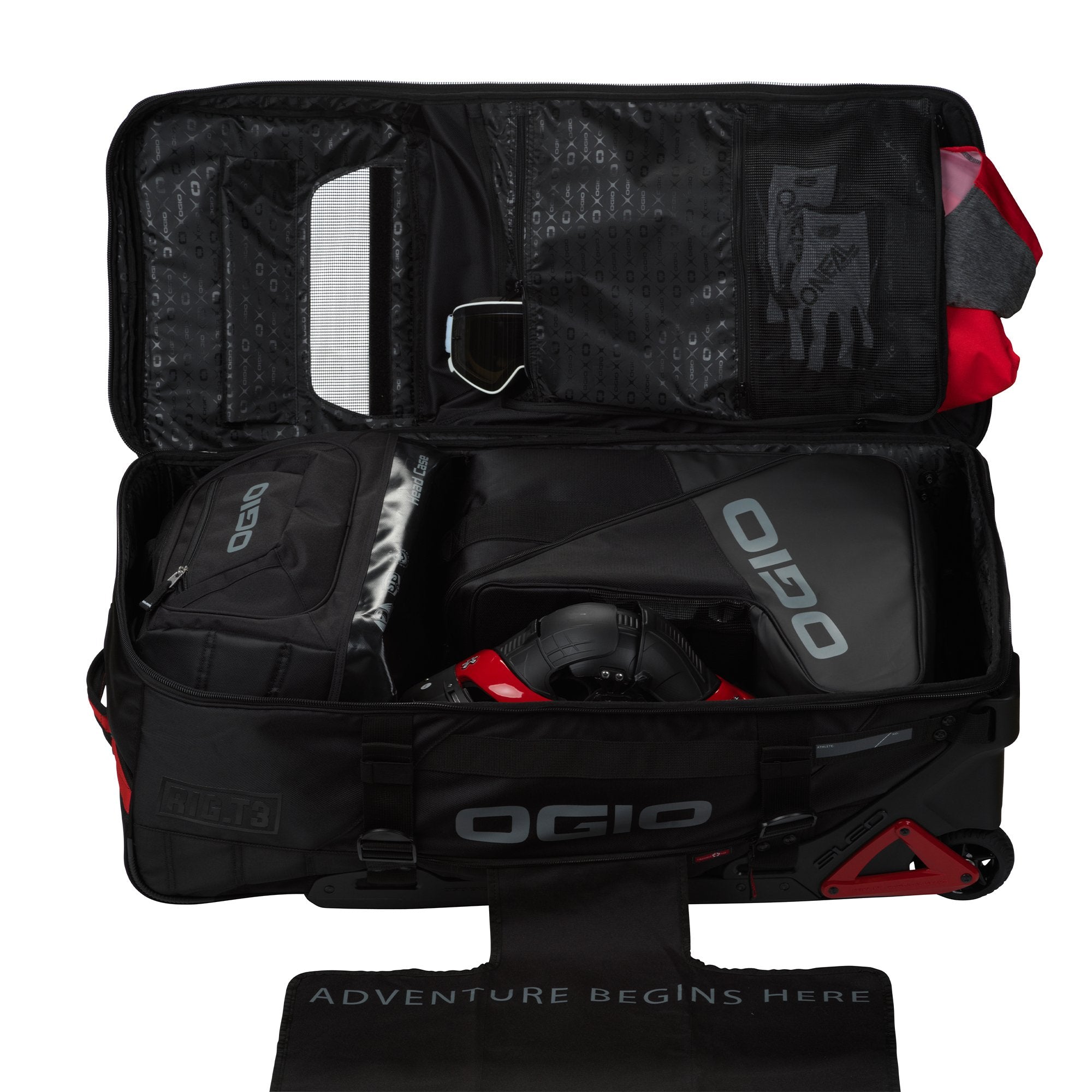 OGIO Rig T-3 - BLACK/RED